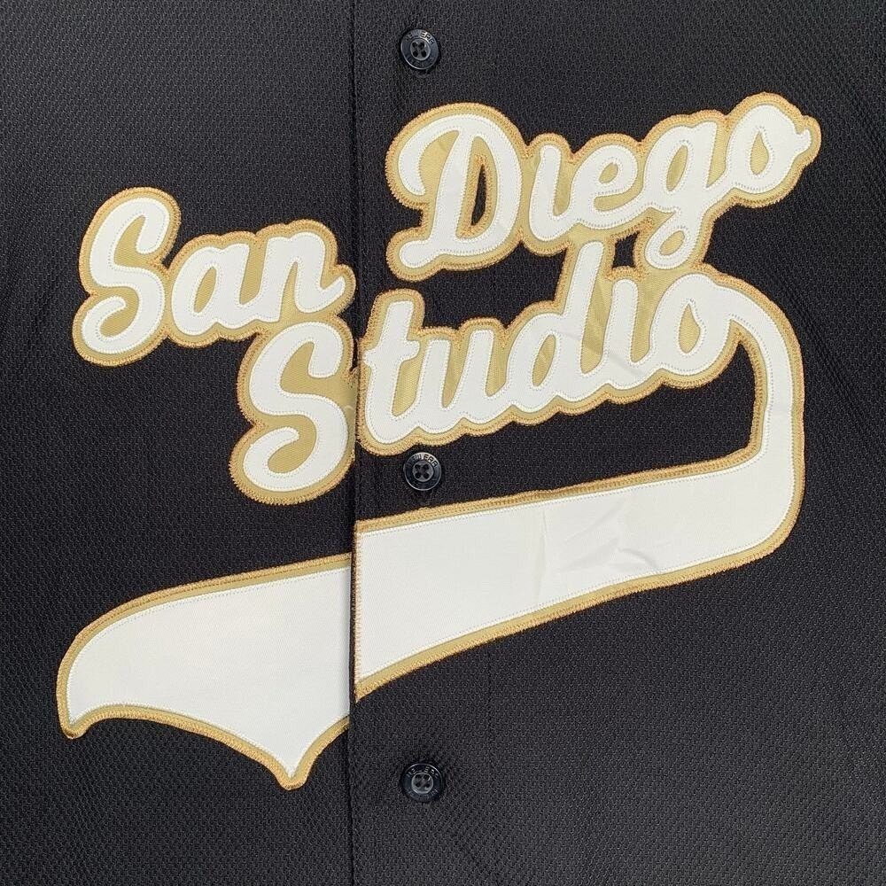New Era San Diego Studio Jersey Men's XL Baseball Black MLB The Show 23 - Picture 6 of 14